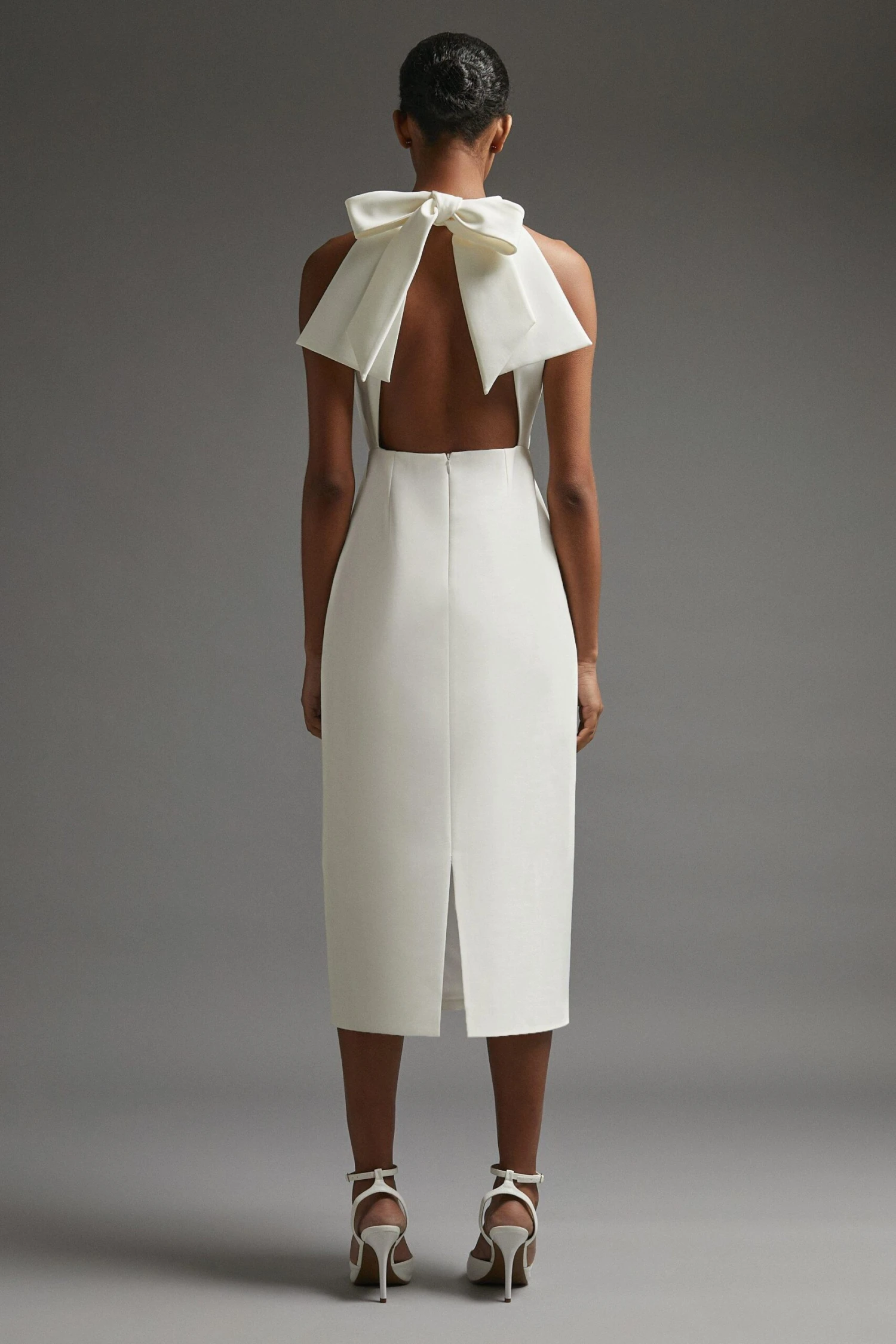 Coast Premium Halter Neck Midi Dress 3 Coast Premium Halter Neck Midi Dress - Image 3