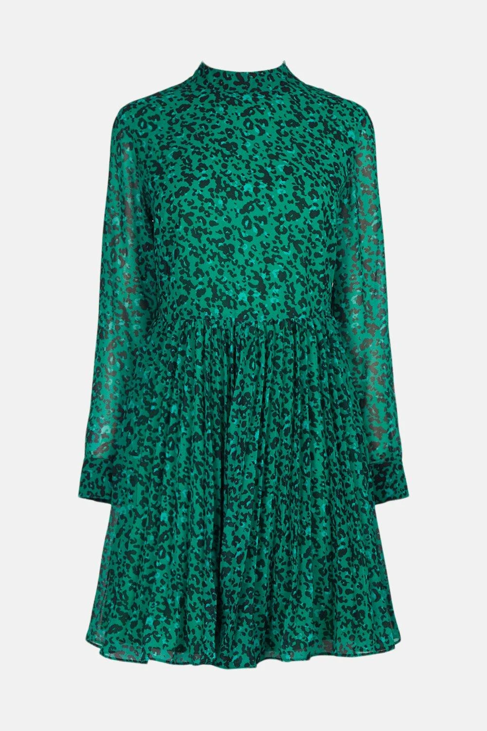 Coast Pleat Skirt Printed Midi Dress 2 Coast Pleat Skirt Printed Midi Dress - Image 2