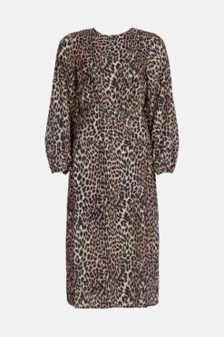 Coast Cape Back Midi Dress 7 Coast Cape Back Midi Dress -Coast bcc00171 animal xl 3