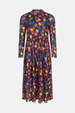 Coast Tiered Midi Dress 7 Coast Tiered Midi Dress -Coast bcc00184 black xl 3