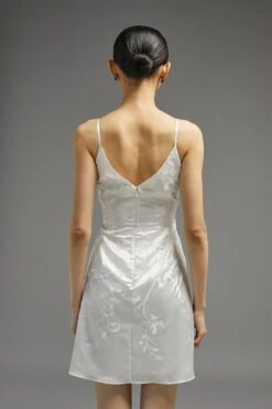 Coast Embroidered Mini Dress -Coast bcc00328 ivory xl 2