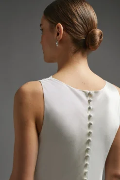 Coast Satin Cowl Neck Midi Dress -Coast bcc00374 ivory xl 5 scaled