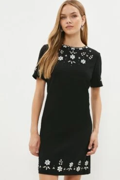 Coast Embellished Mini Dress