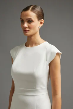 Coast Scallop Hem Pencil Midi Dress -Coast bcc01024 ivory xl 5 scaled