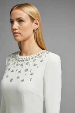 Coast Premium Embellished Pencil Dress 19 Coast Premium Embellished Pencil Dress -Coast bcc01188 ivory xl 4 1 scaled