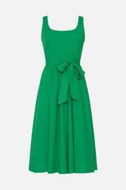 Coast Empire Seam Full Skirted Midi Dress -Coast bcc01444 bright20green xl 3