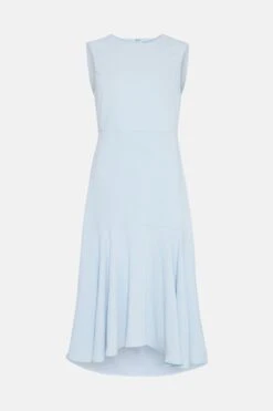 Coast Dropped Hem Flowing Skirt Midi Dress -Coast bcc01711 pale20blue xl 3