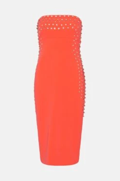 Coast Nick Grindrod Premium Beaded Bandeau Dress 7 Coast Nick Grindrod Premium Beaded Bandeau Dress -Coast bcc01887 coral xl 3