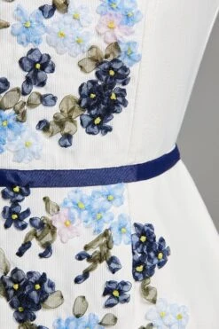 Coast Norman Hartnell Premium Embroidered Midi Dres -Coast bcc02041 ivory xl 4