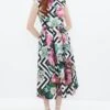 Coast Alex Gallagher Placement Print Full Skirt Dre
