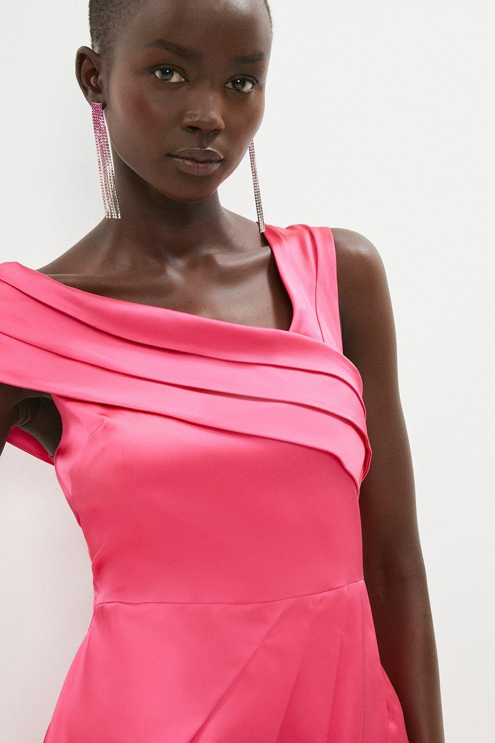 Coast Premium Italian Fabric One Shoulder Pencil Dress 2 Coast Premium Italian Fabric One Shoulder Pencil Dress - Image 2