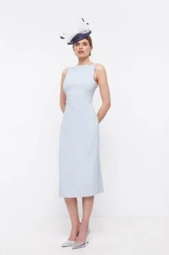 Coast Premium Italian Fabric Tailored Midi Dress