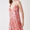Coast Premium Sequin And Fringe Mini Dress