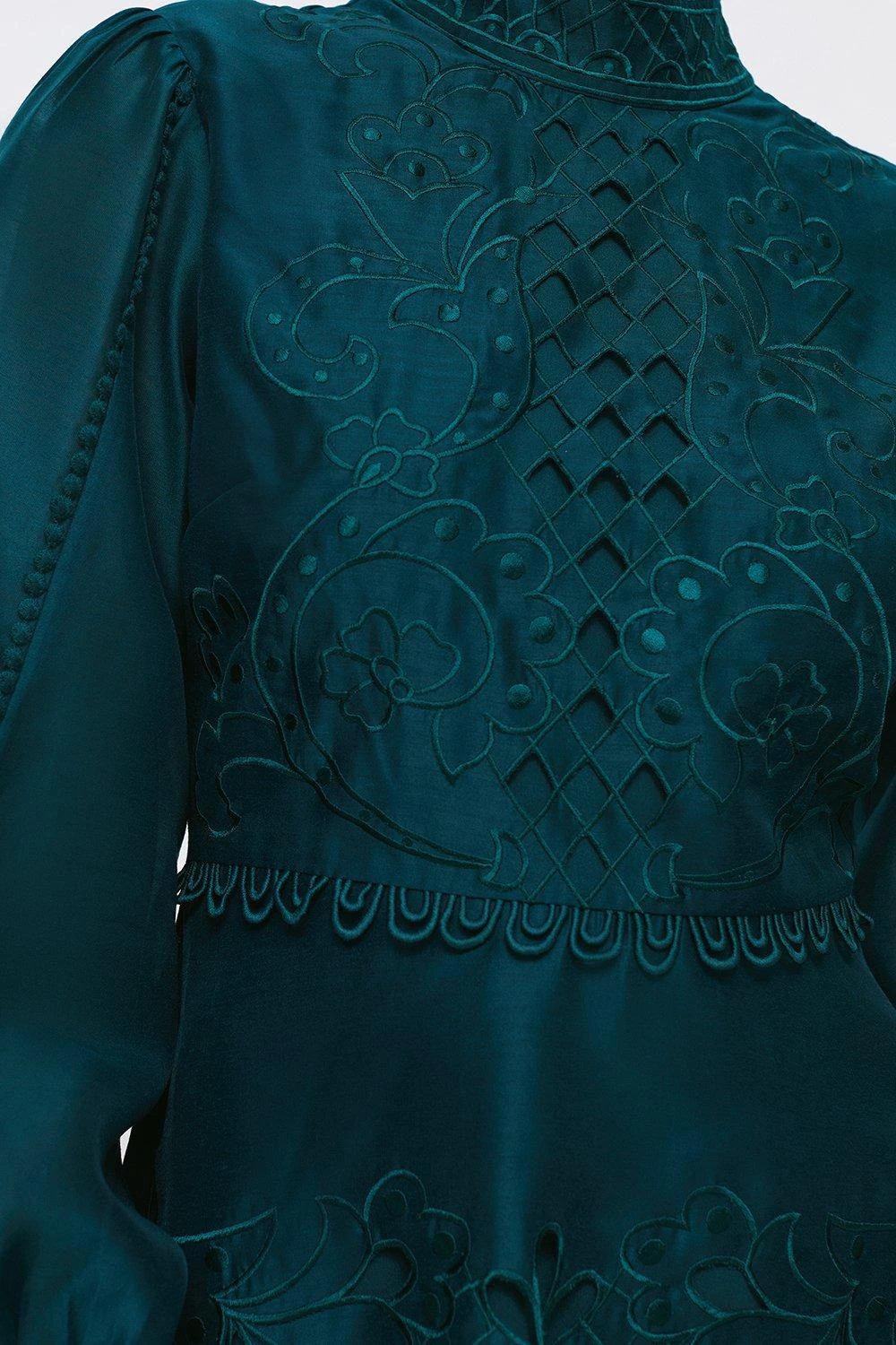 Coast Petite Cutwork And Embroidered Dress 5 Coast Petite Cutwork And Embroidered Dress - Image 5