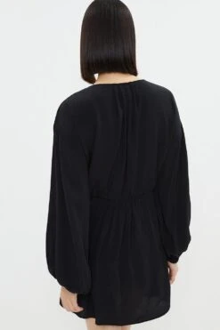 Coast Starburst Beadwork Viscose Mini Dress -Coast bcc03728 black xl 2