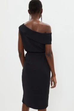 Coast Drape Top Pencil Dress -Coast bcc03791 black xl 2