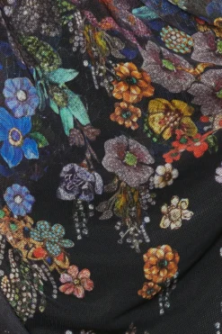 Coast Julie Kuyath Bejewelled Draped Mesh Dress -Coast bcc03812 black xl 4 scaled