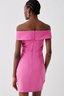 Coast Premium Bardot Mini Dress -Coast bcc03836 hot20pink xl 2