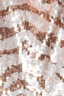 Coast Cowl Neck Sequin Mini Dress In Sequin -Coast bcc03901 pink xl 5 scaled