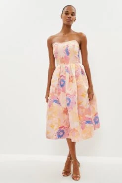 Coast Cami Jacquard Dress