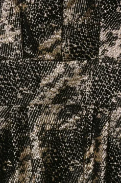 Coast Julie Kuyath Puff Sleeve Jacquard Mini Dress -Coast bcc03964 gold xl 4 scaled