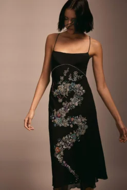 Coast Julie Kuyath Embellished Dragon Corset Slip Dress -Coast bcc03970 black xl 4 scaled