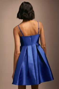 Coast Julie Kuyath Boned Bodice Bow Front Mini Dress -Coast bcc04238 cobalt xl 2 scaled