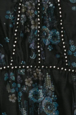 Coast Julie Kuyath Diamante Trim Organza Mini Dress -Coast bcc04240 black xl 5 scaled