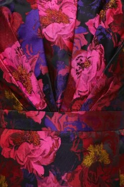 Coast Jacquard Pleat Bodice Pencil Dress 9 Coast Jacquard Pleat Bodice Pencil Dress -Coast bcc04526 pink xl 4