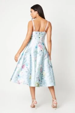 Coast Midi Dress With Piping -Coast bcc04544 sage xl 2