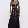 Coast Hand Embellished Sequin Floral Panelled Maxi Dress