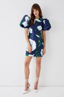 Coast Puff Sleeve Mini Dress