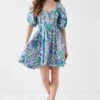 Coast Alexandra Farmer Corset Top Mini Dress