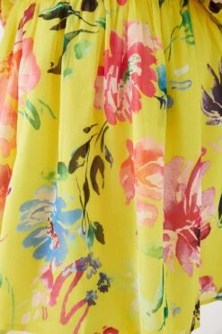 Coast Printed Volume Sleeve Blouson Mini Dress -Coast bcc05391 multi xl 2