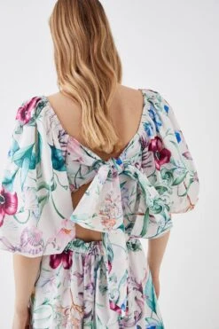 Coast The Collector Pleat Bust Midi Cotton Dress -Coast bcc05772 white xl 2