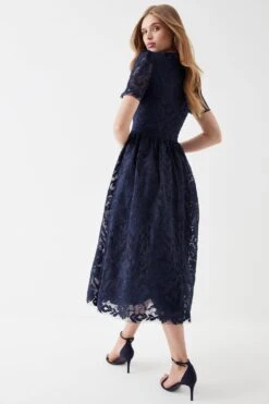 Coast Lace Midi Dress -Coast bcc05818 navy xl 3